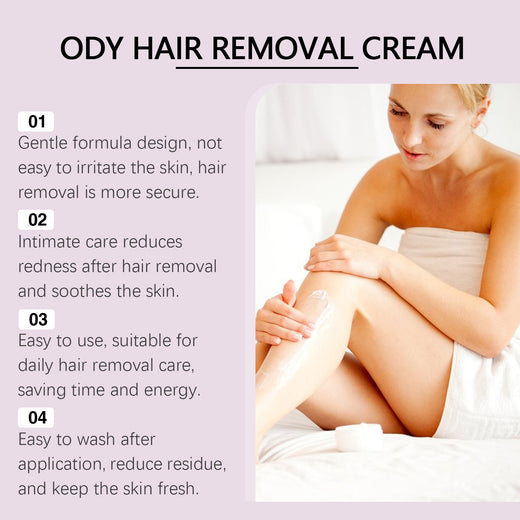 Gentle Body Hair Removal Cream — Calm, Smooth Skin