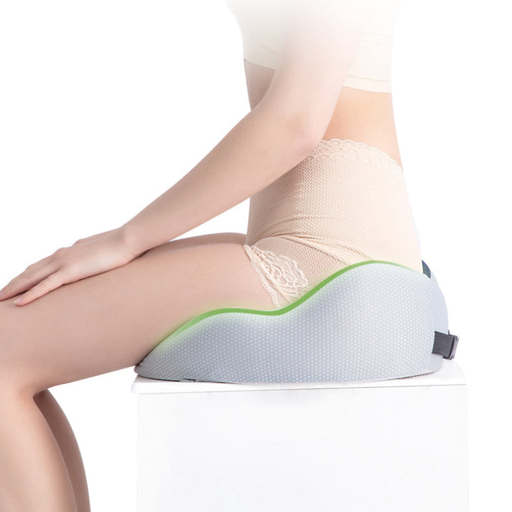 Memory Foam Hemorrhoid Cushion — Contoured Hip Relief