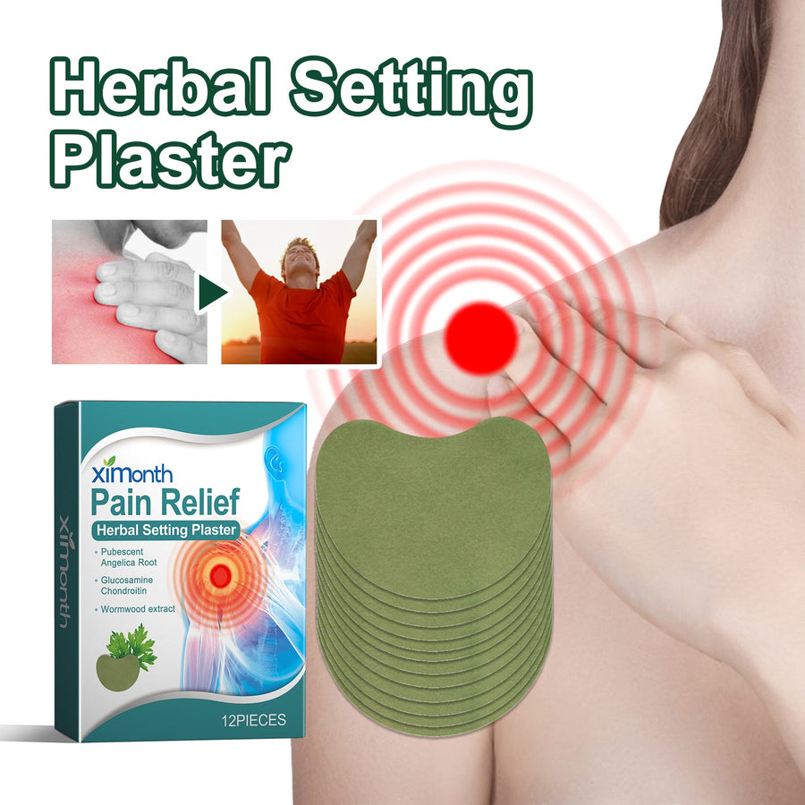 Shoulder Pain Patch — Herbal Relief with Wormwood