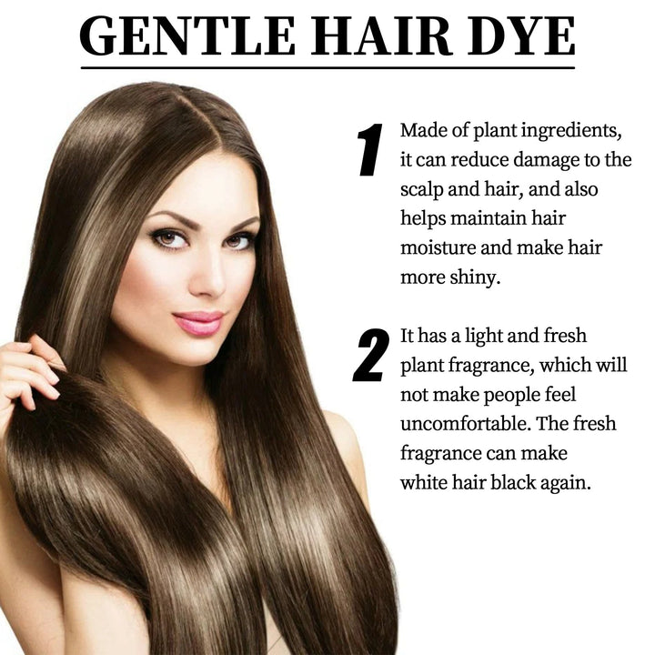 Fruit Hair Dye Cream for Easy At-Home Gray Coverage
