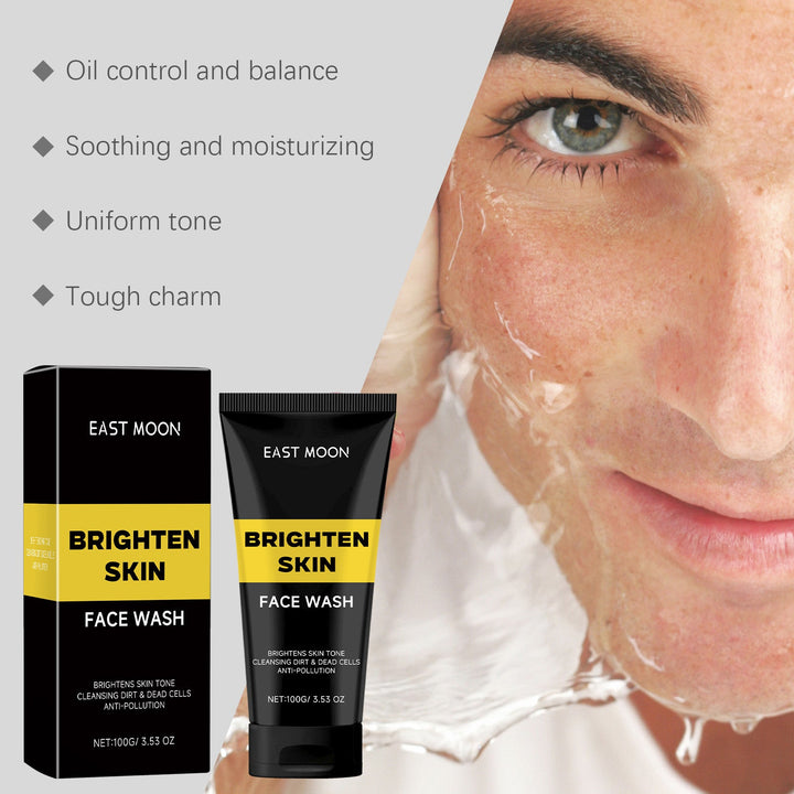 Men's Facial Cleanser for Oil Control and Moisture