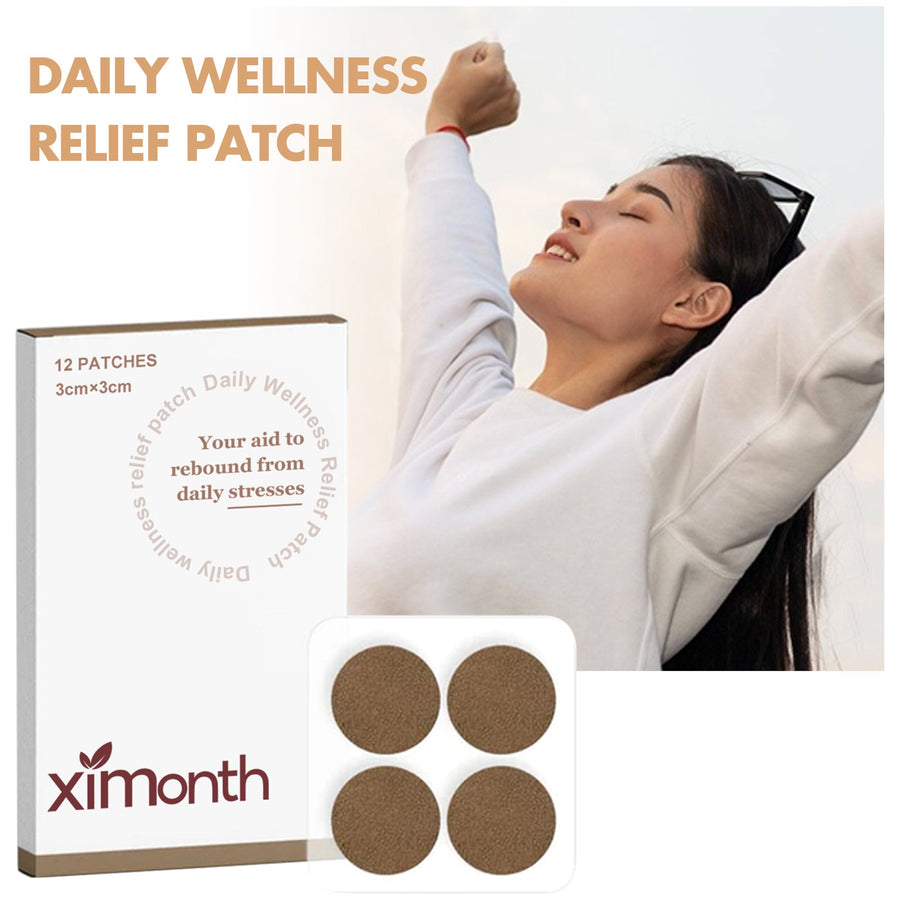 Stress Relief Patches — 89% Stress Drop, Clearer Mind