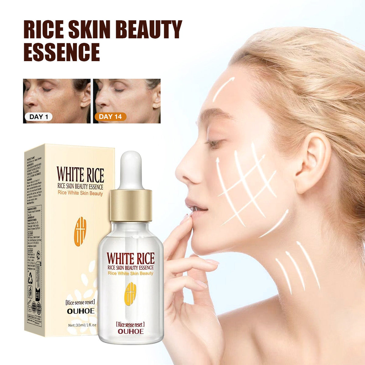 Rice Anti Wrinkle Essence for Brighter Firmer Skin