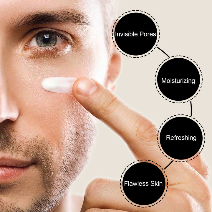 Men's Light Concealer Cream — Invisible Pores & Flawless Skin