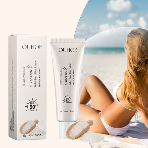 Ouhoe Rice Protective Cream Outdoor Uv Isolation Waterproof