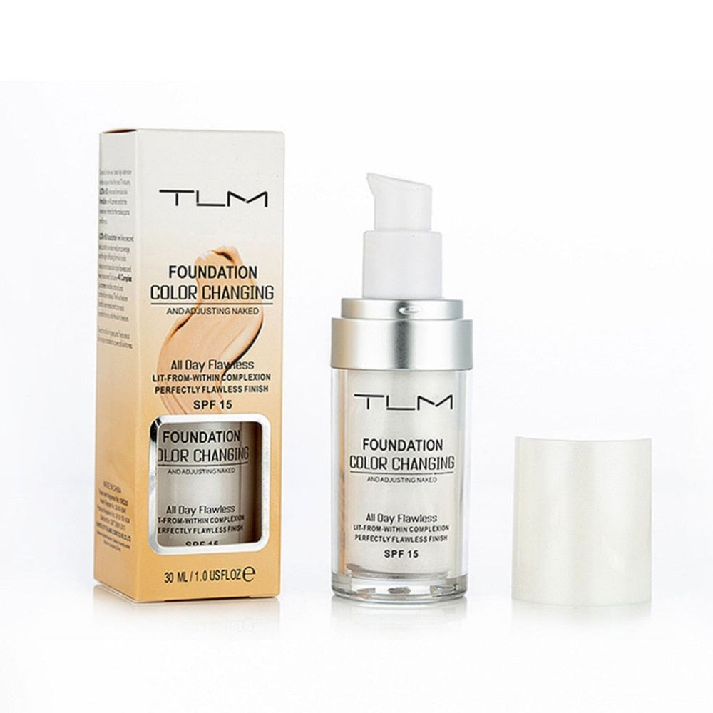 Color Changing Foundation for Natural Even Coverage