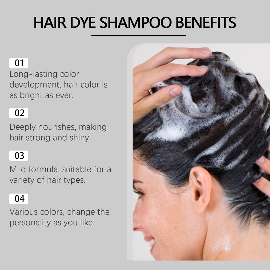 Hair Dye Shampoo for Easy, Long-Lasting Color Refresh