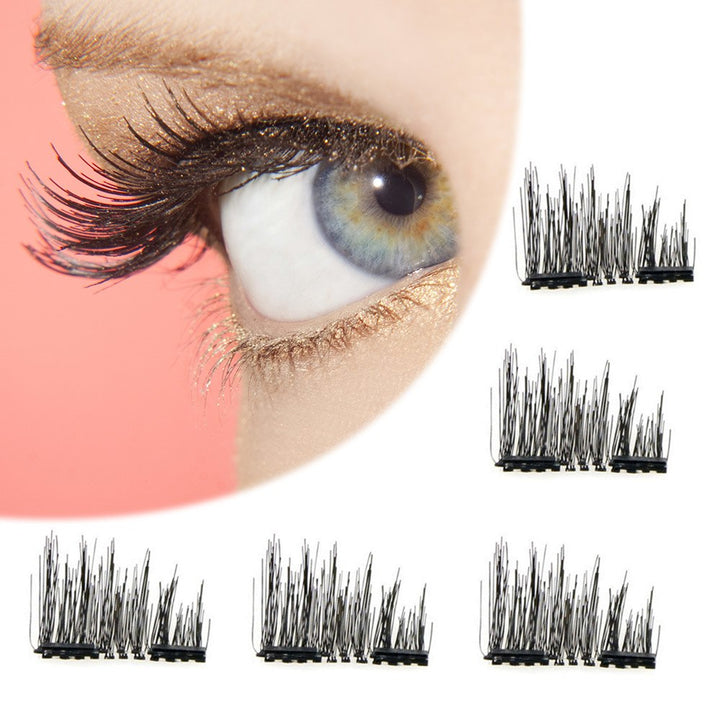 Magnetic False Lashes — 3D Mink Volume Without the Glue