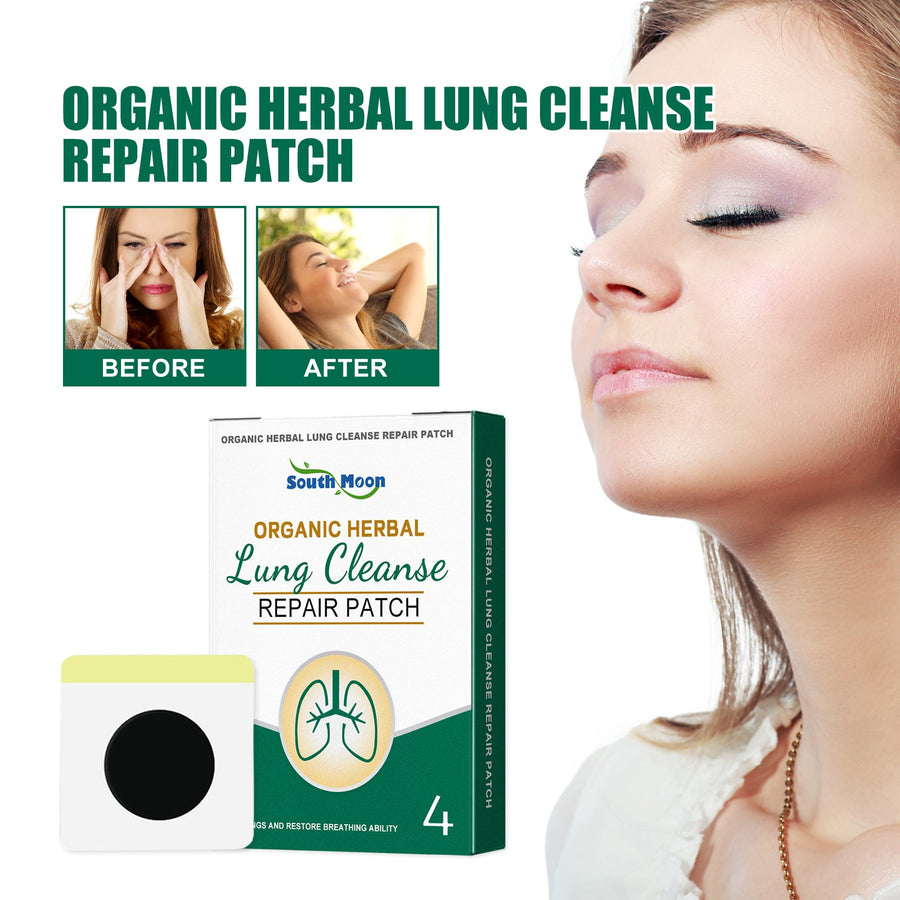 Organic Lung Cleanse Patch – Breathe Easier & Clear Nasal