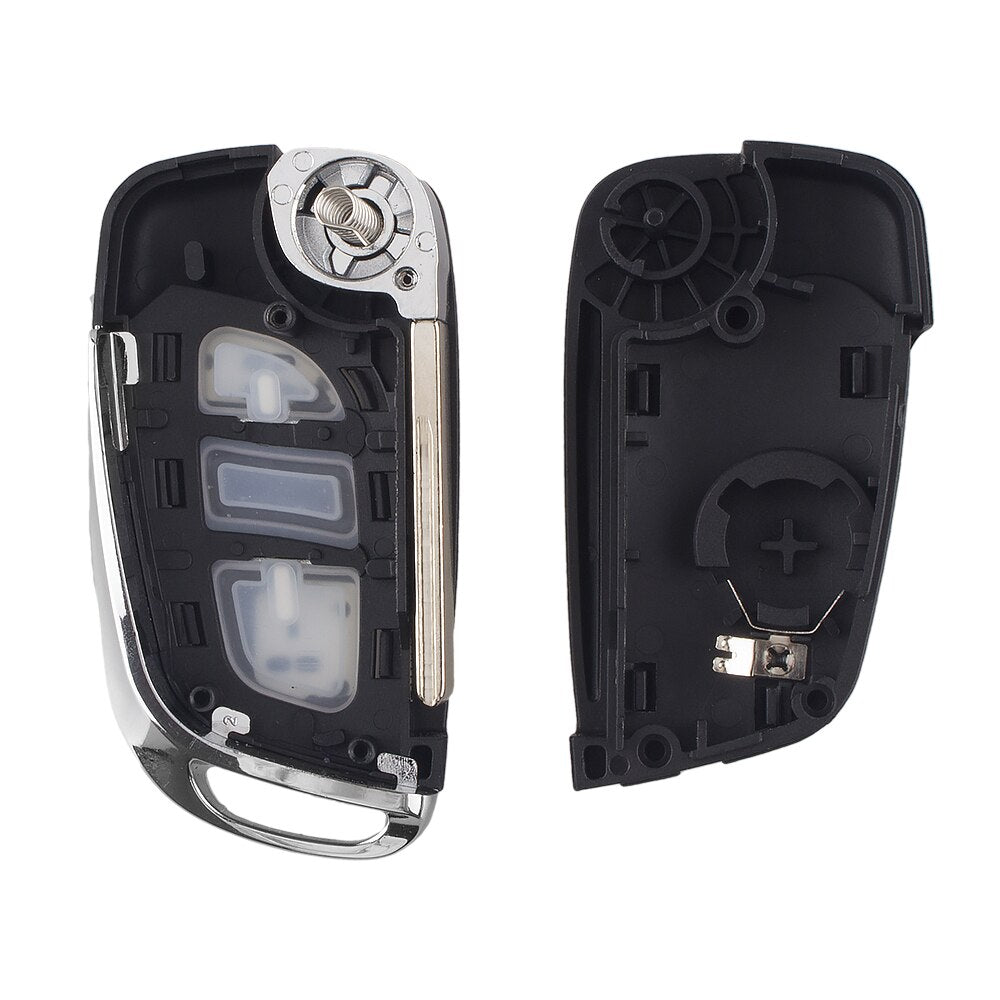 Flip Key Shell for Peugeot/Citroën — DIY Repair Kit