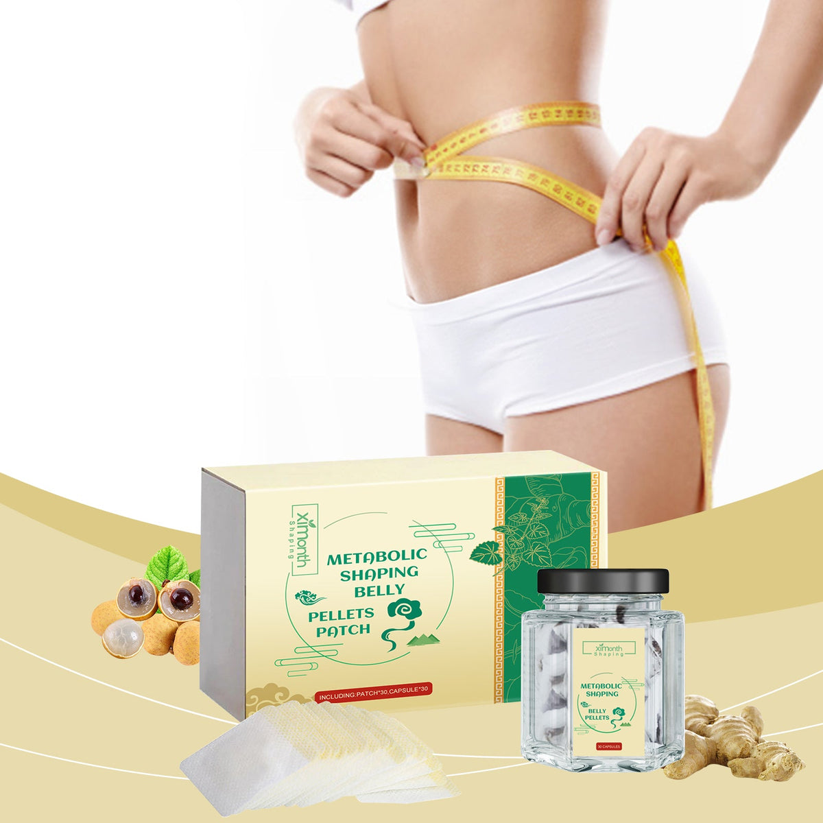 Firming Body Patch Set for Smooth, Moisturized Skin