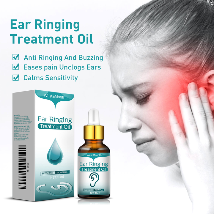 Ear Oil Drops for Wax Buildup & Ear Discomfort Relief