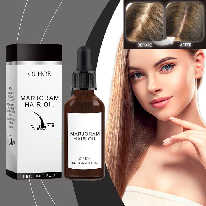 Marjoram Hair Oil for Dry, Fragile, Breakage-Prone Hair
