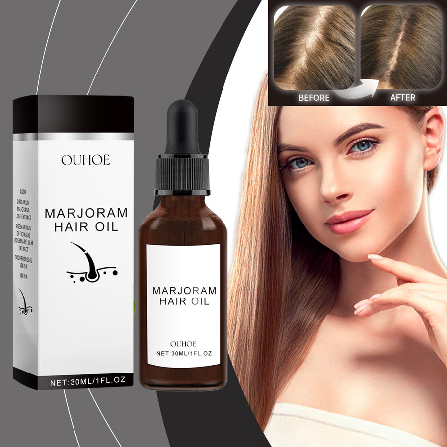 Marjoram Hair Oil for Dry, Fragile, Breakage-Prone Hair