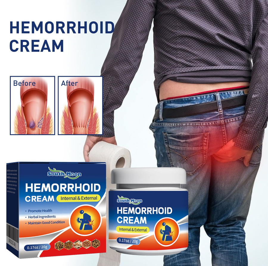 Hemorrhoid Cream — Fast Relief for Internal & External