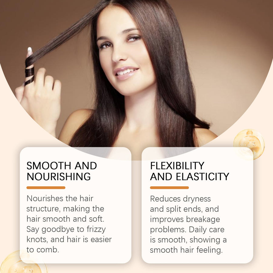 Keratin Hair Mask for Smooth, Shiny, Manageable Hair
