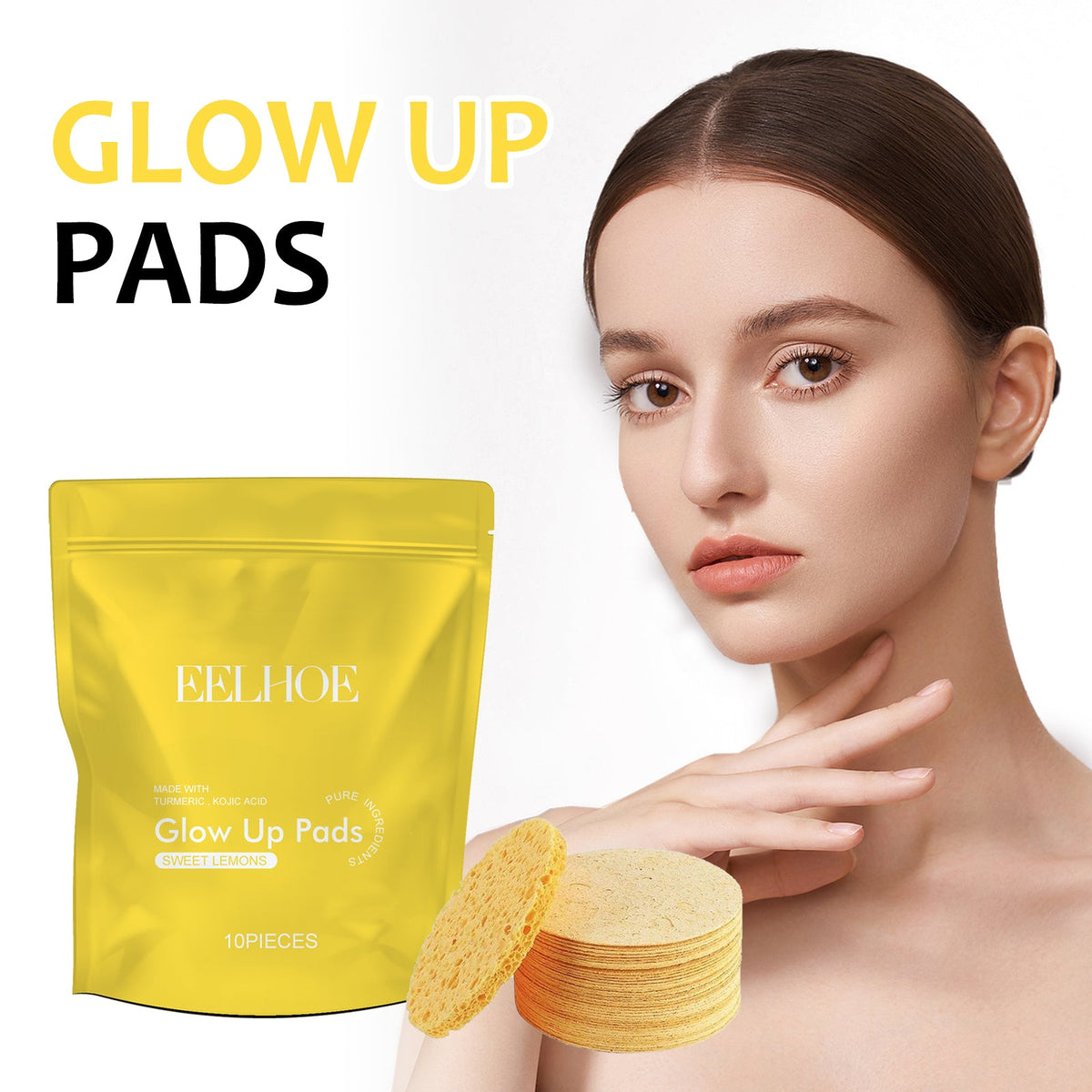 Turmeric Cleansing Pads for Oily, Uneven Skin
