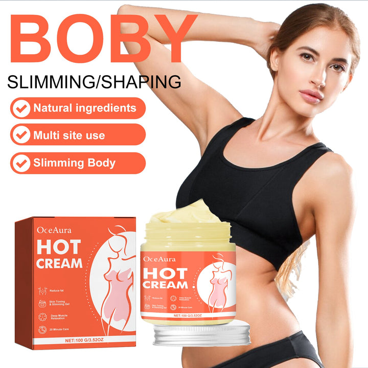 OceAura Body Cream: 20-Min Skin Toning & Sculpt Ritual