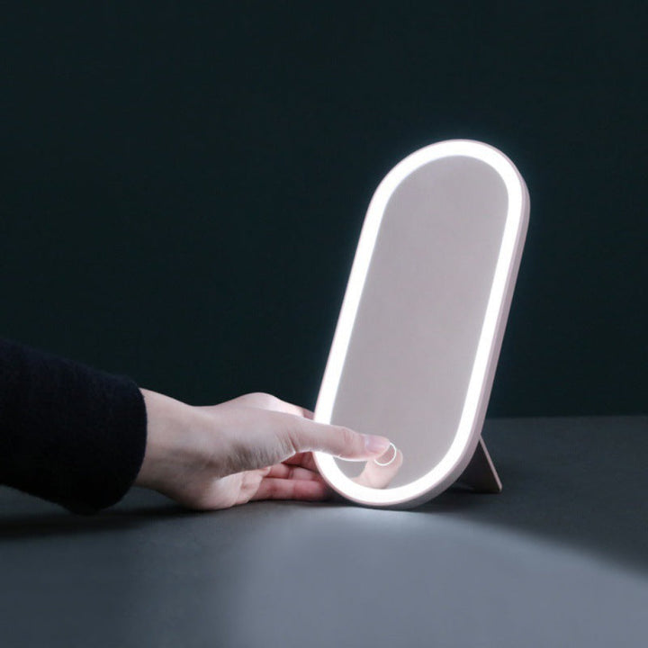 LED Makeup Mirror Case — Perfect Lighting & Storage On the Go