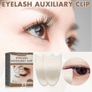 EELHOE Eyelash Auxiliary Clip product box with packaging design showing brand logo, product name, 2pcs count, and instructional eyelash application imagery