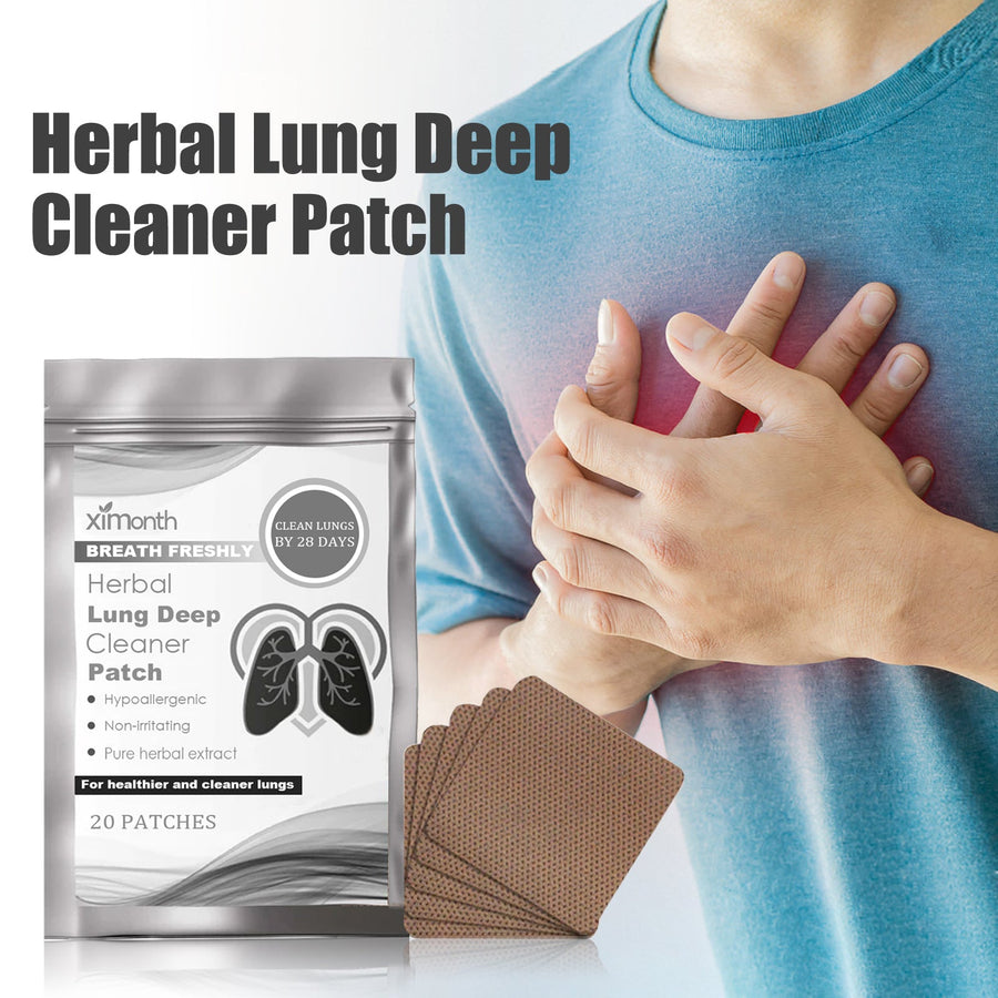Herbal Lung Cleanse Patch — Clearer Breathing in 28 Days