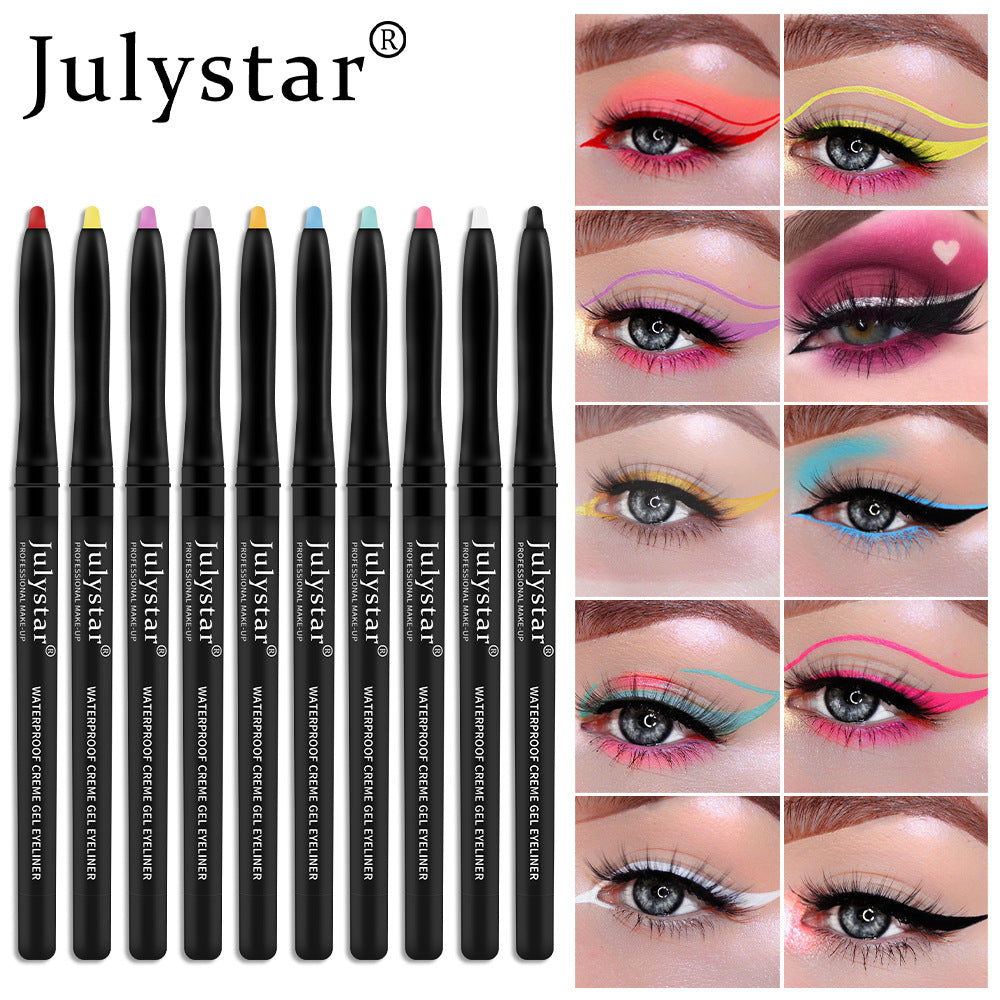White Eyeliner Pencil for Waterproof Graphic Looks