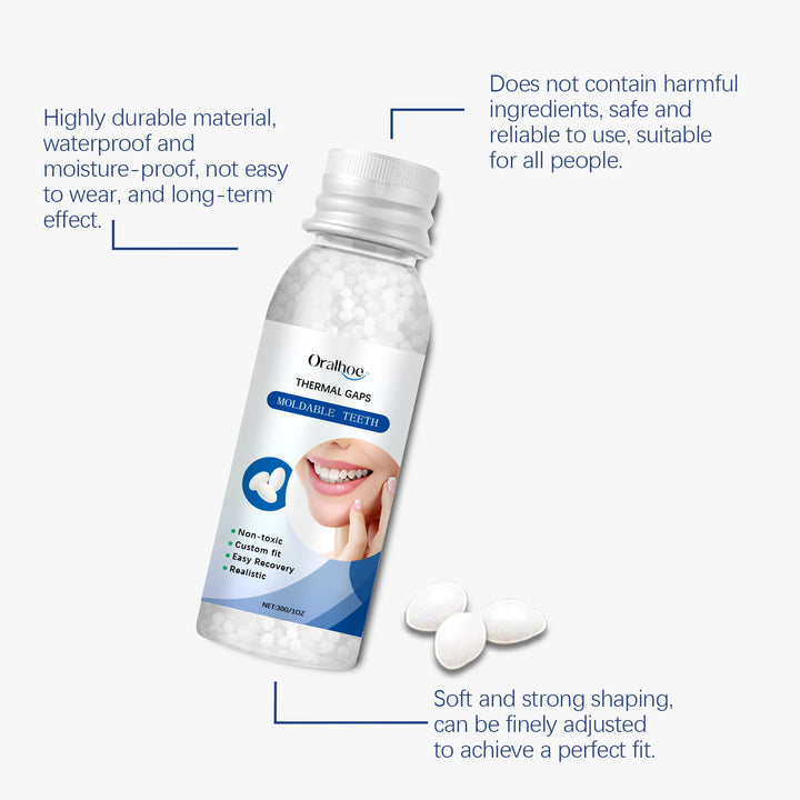 Moldable Teeth Filling — Instant Gap Coverage & Natural Look