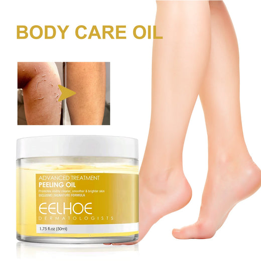 Body Exfoliating Oil for Smoother Brighter Skin Tone