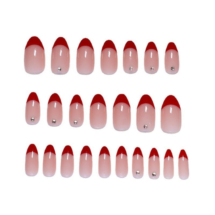 Press‑On Nails Red French Tip — Salon Look in 10 Minutes