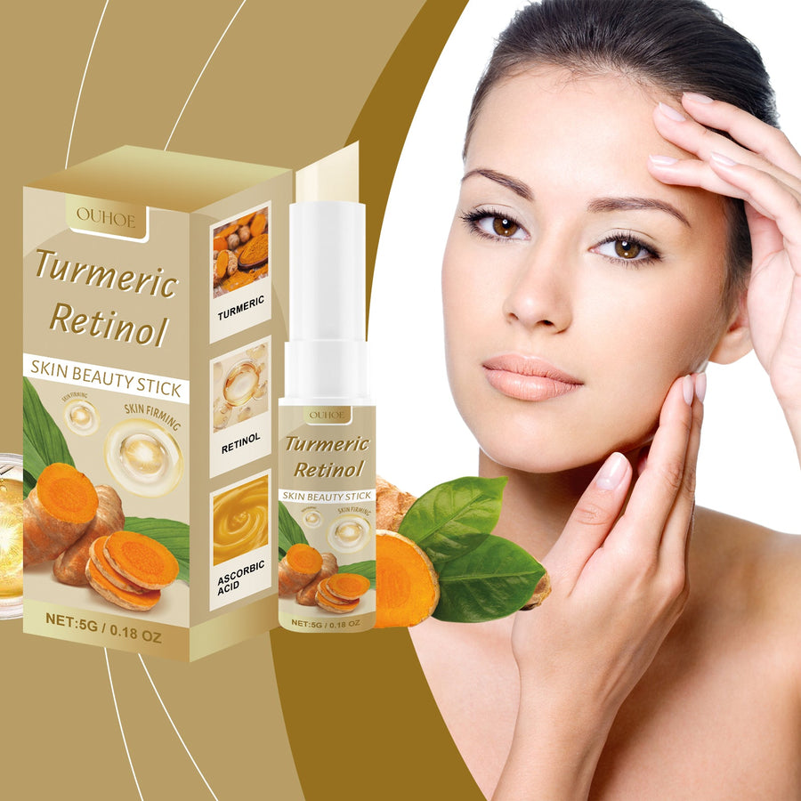 Turmeric Retinol Beauty Stick for Firmer Brighter Skin