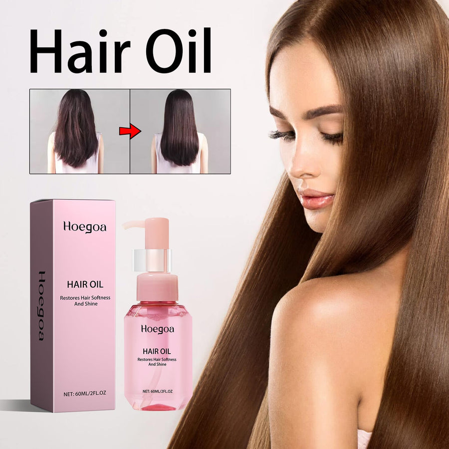 Hair Oil Serum for Frizz, Dry Ends, Softness and Shine