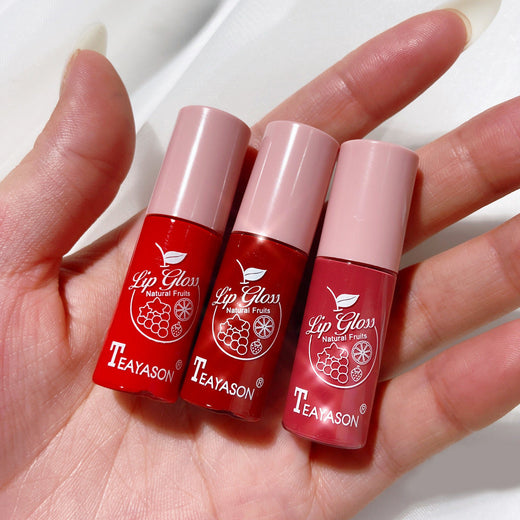 Clear Lip Gloss for Sparkling Glass-Like Lip Shine