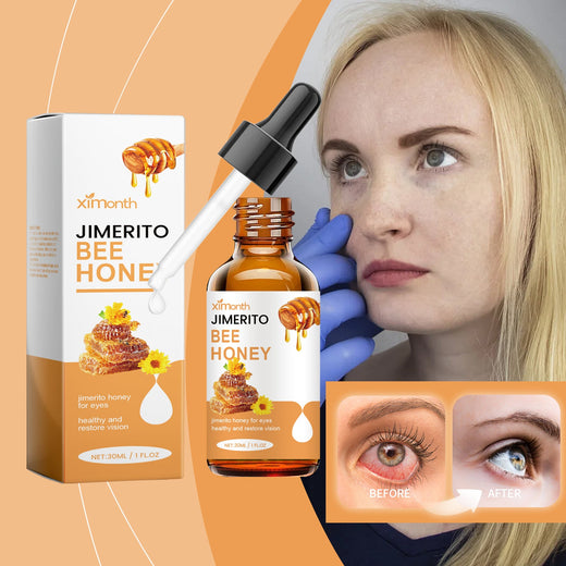 Jimerito Honey Eye Drops for Dry, Tired Eyes Relief
