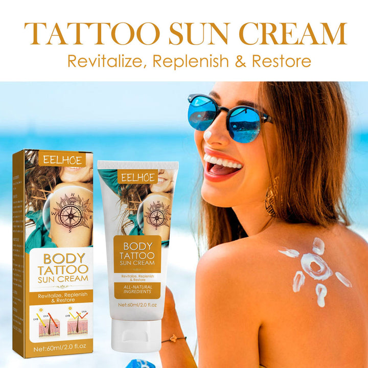 Tattoo Protection Cream for UV Fading & Moisture