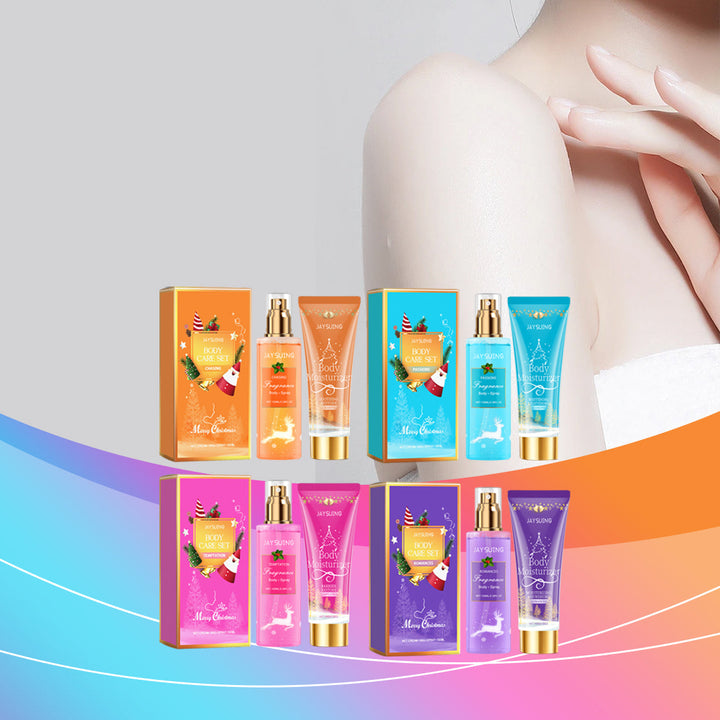Christmas Body Care Gift Set for Soft, Scented Skin