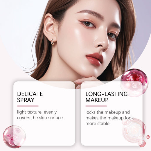 Moisturizing Setting Spray for Long-Lasting Matte Makeup