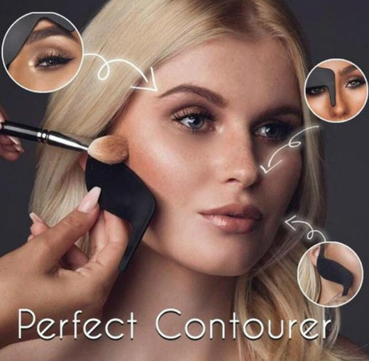 Makeup Contour Guide Tool for Even Face Definition