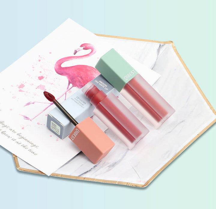 Matte Liquid Lipstick – Rich Tomato Velvet Finish