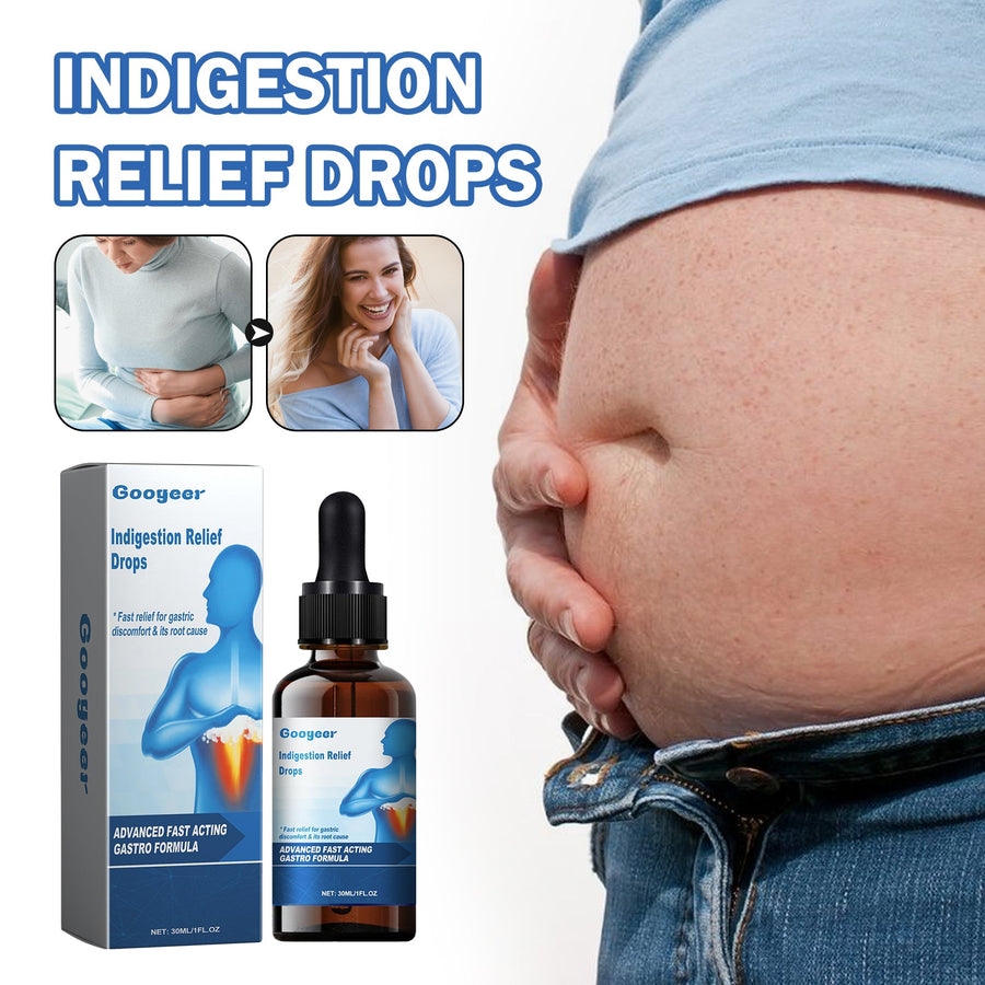 Fast-Acting Indigestion Relief Drops – Soothe Stomach Upset