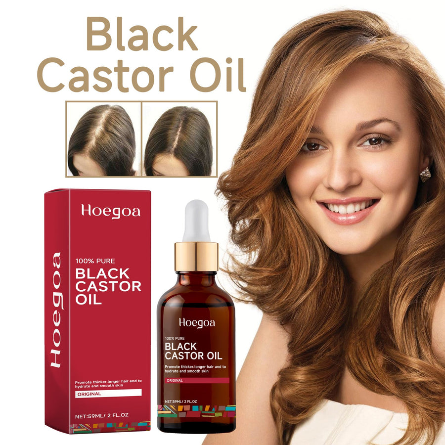 Black Castor Oil for Hair — Moisturizing Scalp Care
