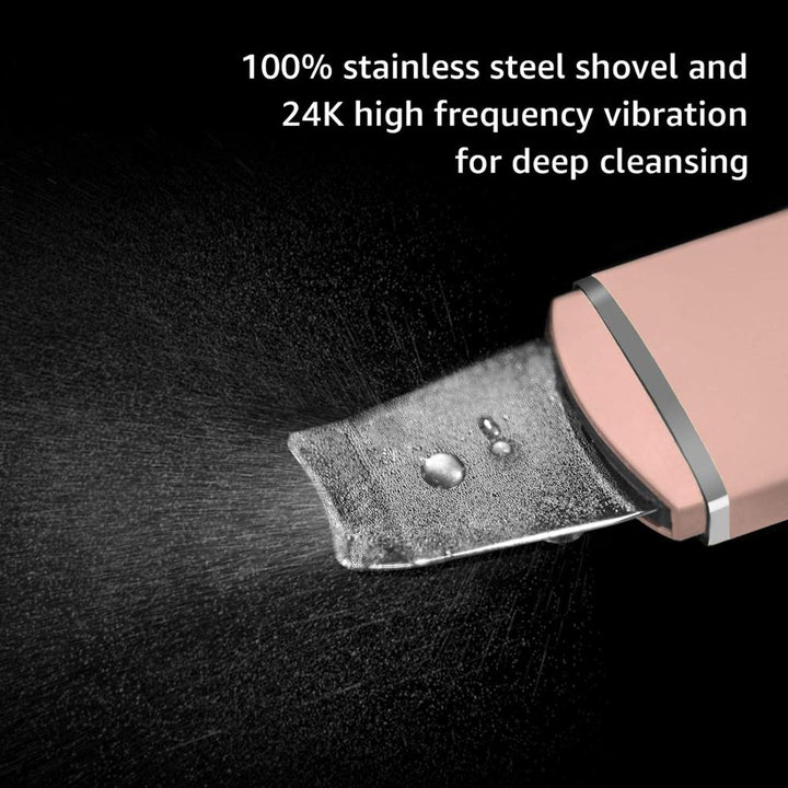 Ultrasonic Skin Scrubber — Clearer, Firmer Skin with Ion