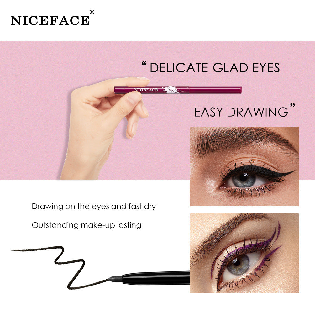 Colorful Matte Eyeliner Set – Six Fast-Dry Shades
