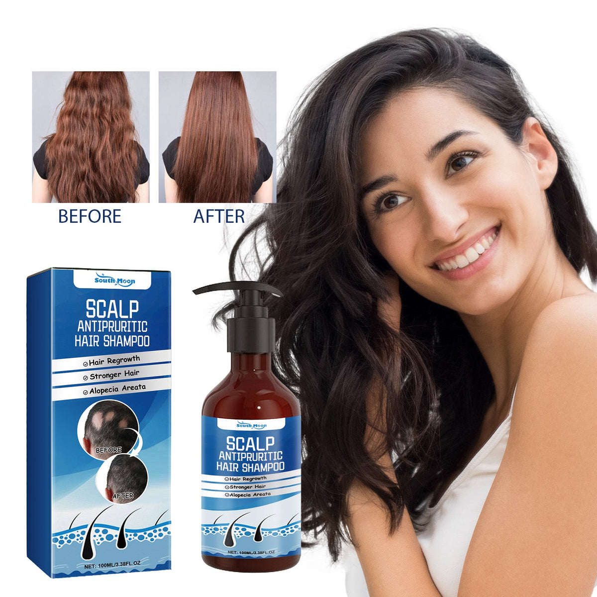 Scalp Shampoo for Fuller, Stronger-Looking Hair Care
