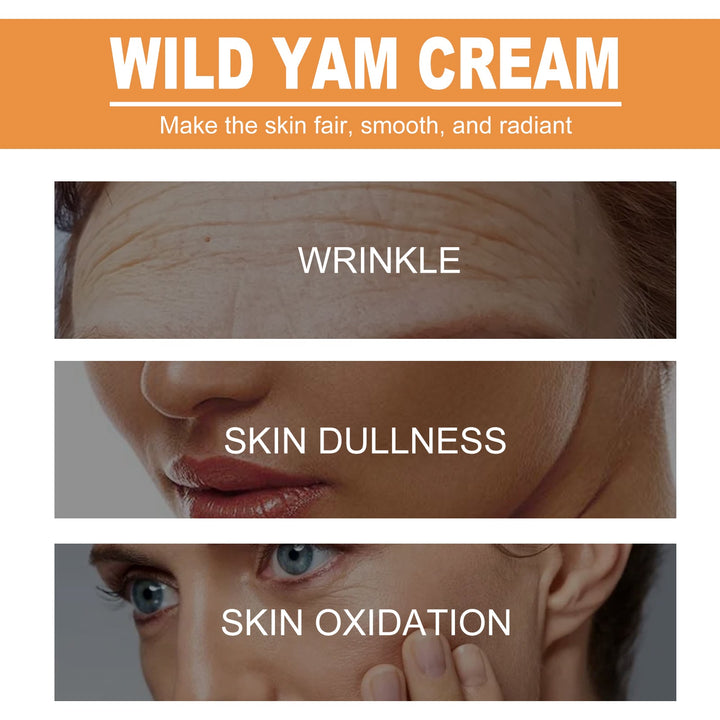 Wild Yam Cream for Smoother, Radiant-Looking Skin
