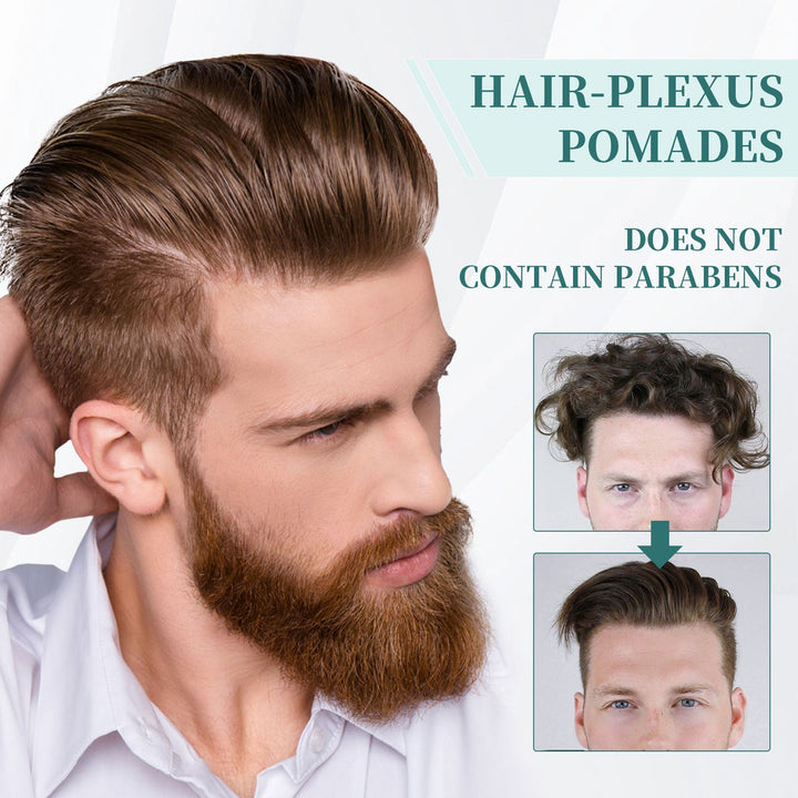 Hair Pomade for Frizz Control and Moisturizing Shine