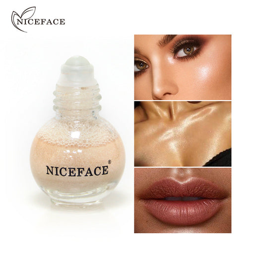 Liquid Face & Body Highlighter – Buildable Champagne Glow
