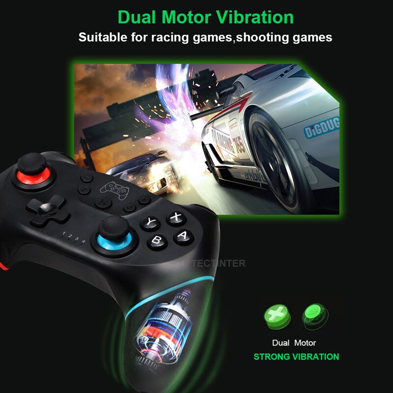 Bluetooth Gamepad for Nintendo Switch — Wireless Pro