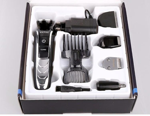 5-in-1 Men's Grooming Kit — Hair Clipper, Beard Trimmer