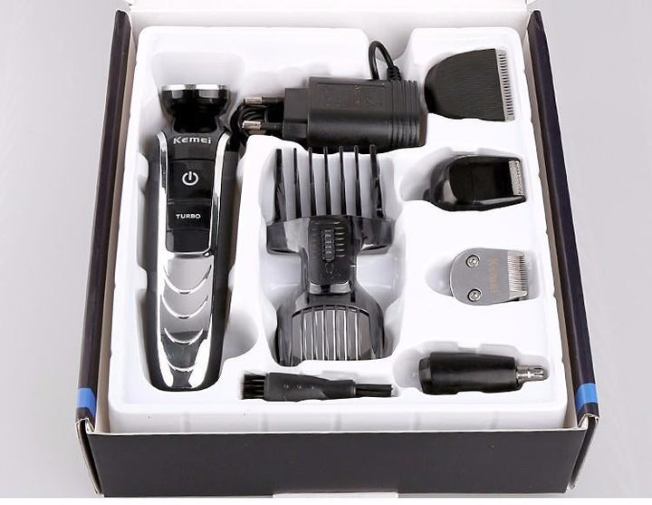 5-in-1 Men's Grooming Kit — Hair Clipper, Beard Trimmer