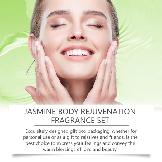 Jasmine Body Care Set – Cleanse, Moisturize & Fragrance
